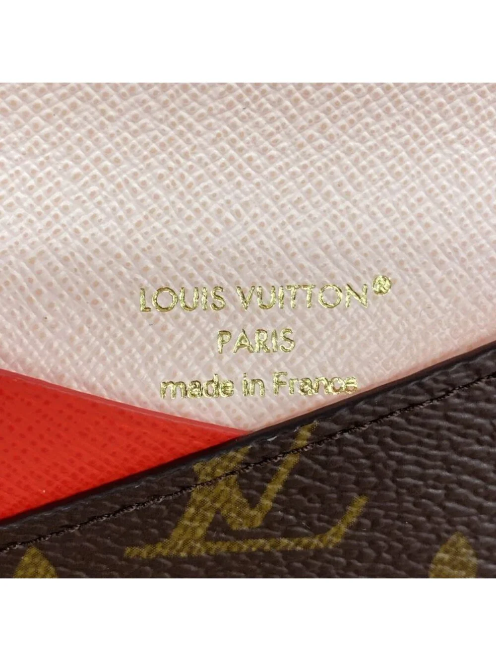Louis Vuitton Card Case Monogram Slim Rose Pearl